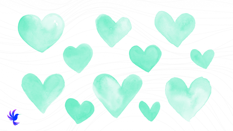 Wambi.org Free National Nurses Week Backgrounds Simple Hearts