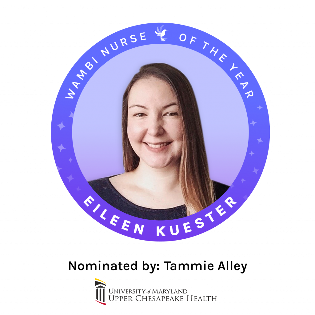 Winner Eileen Kuester Wambi Nurse of The Year 2021