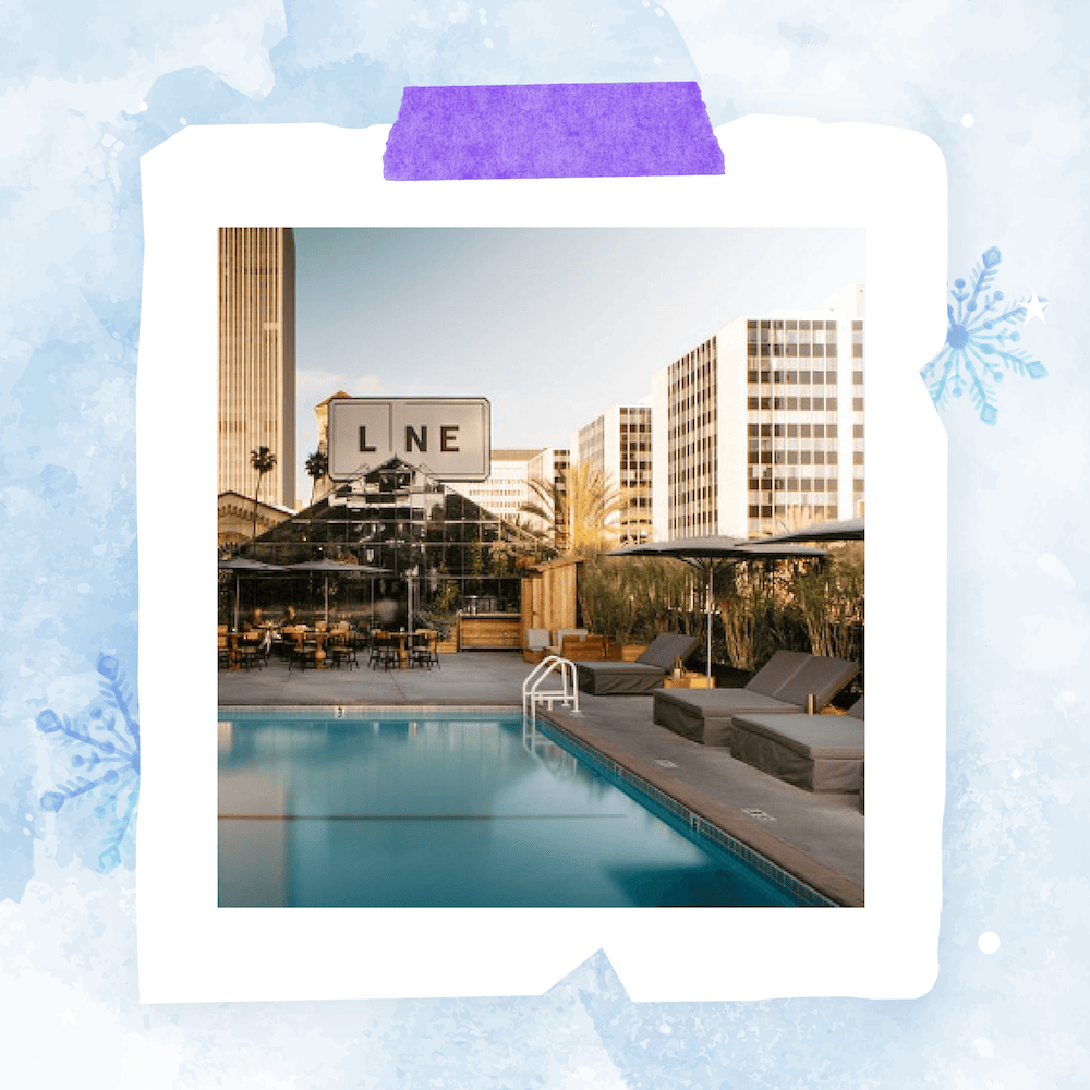 Get a hotel gift card for 2021 Holidays LINE Hotel LA